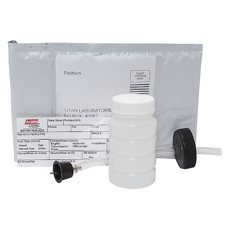 Baldwin Filters Oil Test Kit, Kit, OTK5060 OTK5060