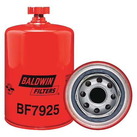 Baldwin Filters Fuel Filter, 6-5/32 x 3-11/16 x 6-5/32 In BF7925