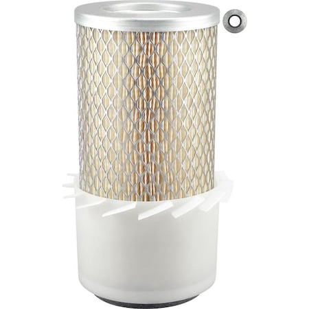 Baldwin Filters Air Filter, 4-3/32 x 8-3/8 in. PA3557-FN