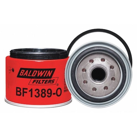 Baldwin Filters Fuel Filter, 3-17/32 x 4-1/4 x 3-17/32 In BF1389-O