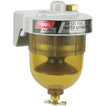 Baldwin Filters 65 W30 110 23 Fuel Water Separator 4 3 16x6 1 8 In Zoro Com