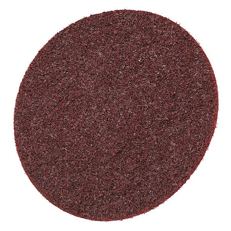 Scotch-Brite Hook-and-Loop Surface Conditioning Disc, 8" Dia, No Hole, Aluminum Oxide, Not Applicable Grit 7000120859