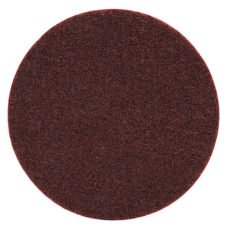 Scotch-Brite Hook-and-Loop Surface Conditioning Disc, 7" Dia, No Hole, Aluminum Oxide, Not Applicable Grit 7000000716
