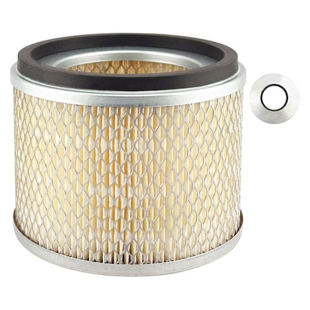 Baldwin Filters Air Filter, 6-7/8 x 5-1/4 in. PA2404