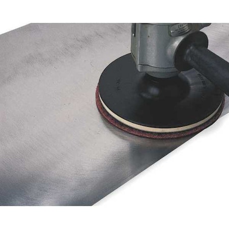 Scotch-Brite Hook-and-Loop Surface Conditioning Disc, 6" Dia, No Hole, Aluminum Oxide, Not Applicable Grit 7010328918