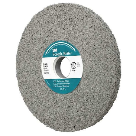 Scotch-Brite Convolute Wheel, Deburring, 6x1/2x1, FN 7000136514