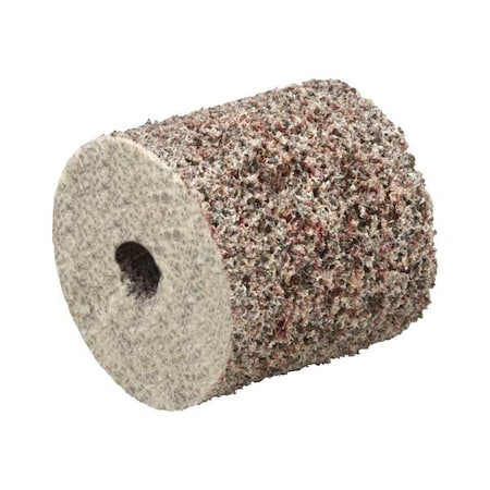 Scotch-Brite Unitized Wheel, 1 in Dia, 1 in W, 3/16 in Arbor Hole 61500057833