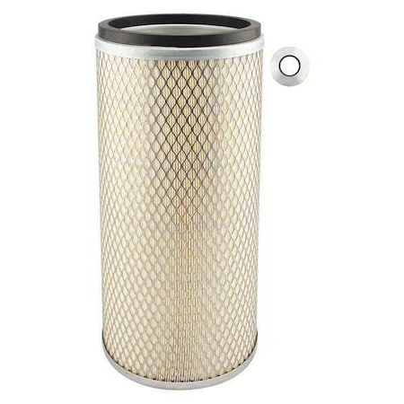 Baldwin Filters Air Filter, 6-3/8 x 12-3/8 in. PA3915