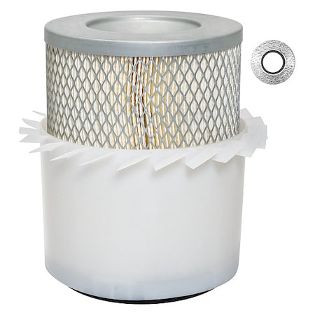 Baldwin Filters Air Filter, 6-1/16 x 8-9/32 in. PA3411-FN