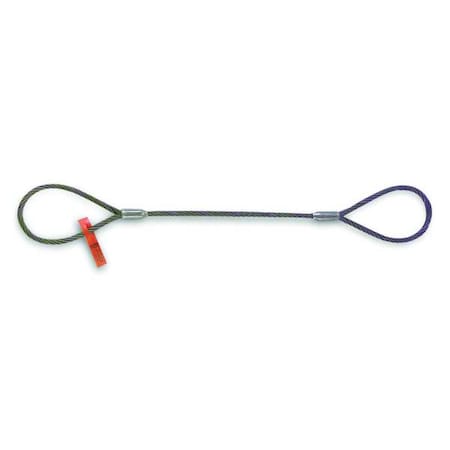 W3.8 ROPE WANTKEY exclusive 2本SET Lift-All Sling, Wire Rope, 20 ft. 12IEEX20 | Zoro