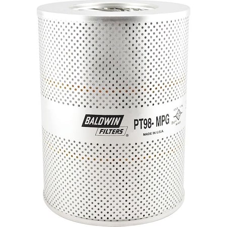 Baldwin Filters Hydraulic Filter, 6-25/32 x 9 In PT98-MPG