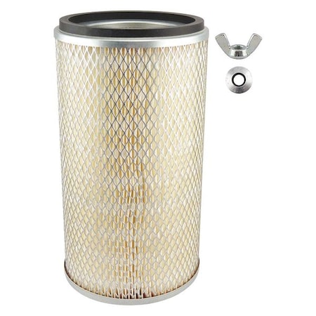 Baldwin Filters Air Filter, 6-7/8 x 12-3/8 in. PA2498