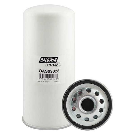 Baldwin Filters Oil/Air Separator, 4-11/32 x 10-3/8 in. OAS99028