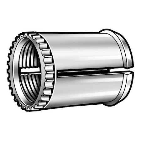 E-Z Lok Press Insert, Brass, 50 PK 170-008-BR-PK50