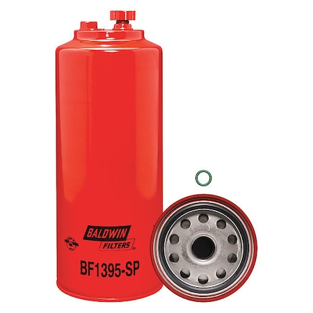 Baldwin Filters Fuel Filter, 11-7/32 x 4-9/32 x 11-7/32In BF1395-SP