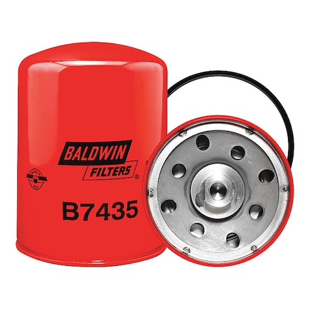 Baldwin Filters Oil Filter, Spin-On, By-Pass B7435