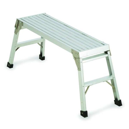 Werner Work Platform, Fold-Up, Alum, 20-1/2"H AP-20-MP6