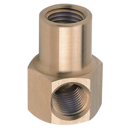 Zoro Select Hex Elbow Brass Hex Elbow, 3/4 in Female NPT X 3/4 in Female NPT 4CCJ3