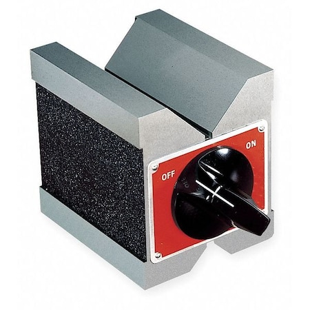 Starrett Magnetic V-Block, 1 3/4 In Capacity 566