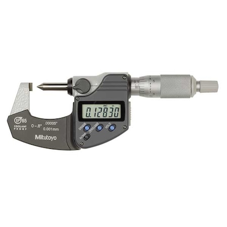 Mitutoyo Crimp Height Micrometer, 0-0.8", Digital 342-371-30