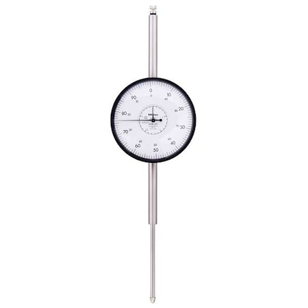 Mitutoyo Dial Indicator, 0 to 3 In, 0-100 4887A-19