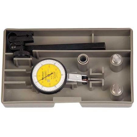 Mitutoyo Dial Test Indicator Set, Hori, 0to0.030 In 513-406-10T