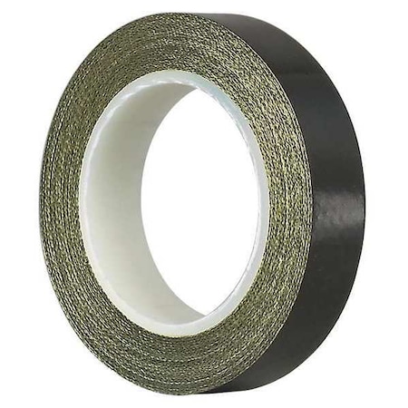Tapecase Cloth Tape, Black, 18 yd L, 2 in W 15C811