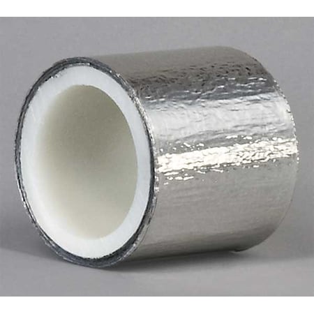 3M Foil Tape, Aluminum, Silver, 5 yd L, 4 in W 438