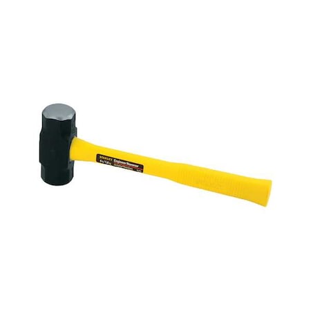 Stanley 4 lb Engineers Hammer, 14 in L Jacketed Fiberglass Handle, Steel Head 56-204