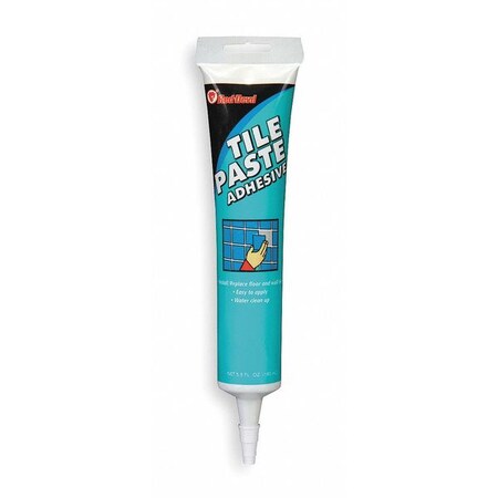 Red Devil Tile Paste Adhesive Sealant, 5.5 oz., White 0497