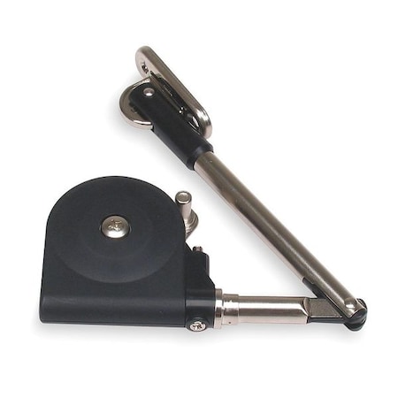 Sugatsune Speed Control Lid Support, Downward, Color: Black 4CRN7