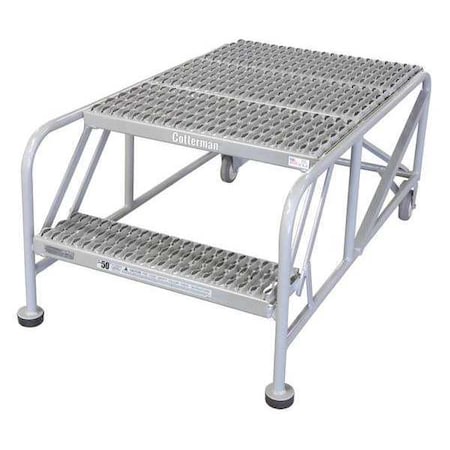 Cotterman Rolling Work Platform, Steel, 20 in. H 2WP2424A3B8AC1P6