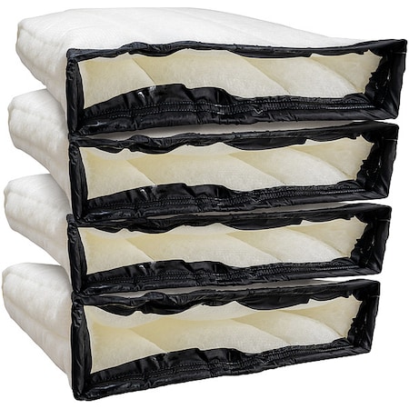 Baldwin Filters Air Filter, 27-3/8 x 6-3/8 in., PK4 BA3965(4)