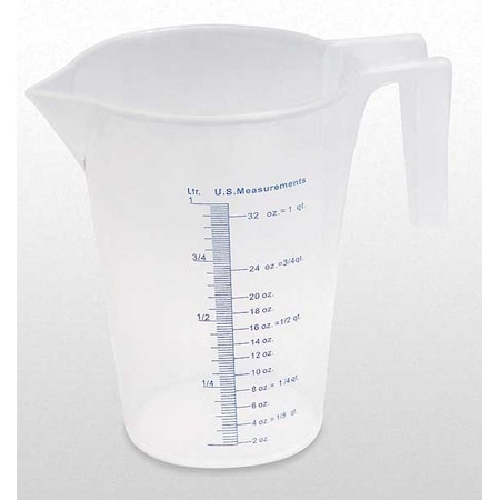 Funnel King Measuring Container, Fixed Spout, 1 Quart 94130