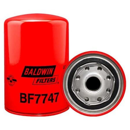 Baldwin Filters Fuel Filter, 5-5/8 x 3-11/16 x 5-5/8 In BF7747