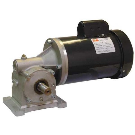 DAYTON AC Gearmotor, 743.0 in-lb Max. Torque, 45 RPM Nameplate RPM, 115/208-230V AC Voltage, 1 Phase 4CVZ4