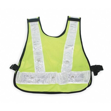 Condor LED Safety Vest, Unrated, Universal, Lime 4CWG3