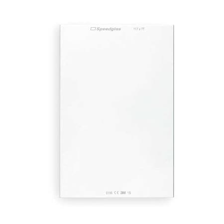 3M Speedglas Polycarbonate Plate, 4-5/8x3-1/16 In, PK5 06-0200-30