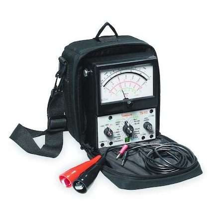 Simpson Electric Analog Railroad Tester, 600V, 30A, 6K Ohms 12113