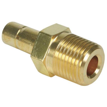Parker 3/8" MNPT x A-LOK Tube Stub Brass Adapter 6MA6N-B