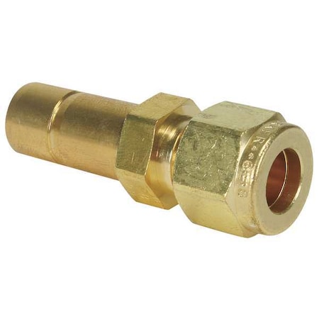 Parker 1/4" A-LOK x Tube Stub Brass Tube End Reducer 4TUR4-B