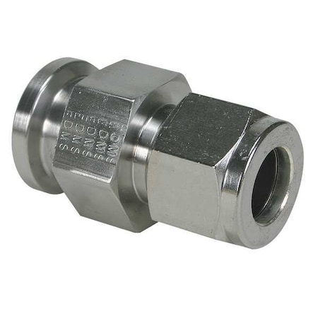 Parker 3/8" x 3/4" Compression 316 SS Sanitary Flange 6-12 ZHLS-SS