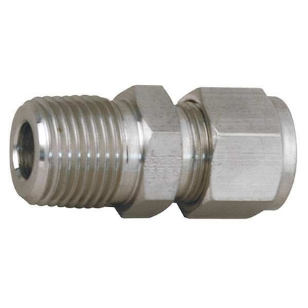 Parker 1/8" CPI x MNPT 316 SS Thermocouple Connector 2-2 FH4BZ-SS