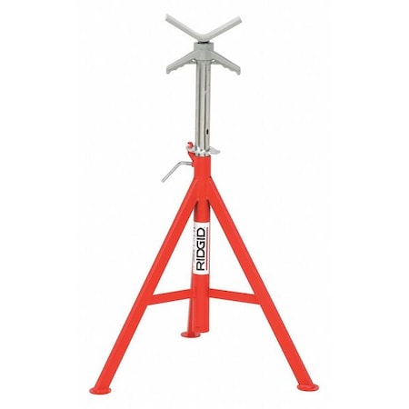 Ridgid 80 35 V Head Pipe Stand 1 8 To 12 In Zoro Com