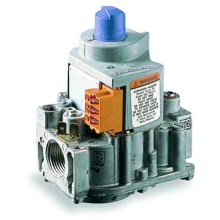 Honeywell Home Gas Valve, NG/LP, Direct Spark Ignition, Hot Surface Ignition, Intermittent Pilot, 24 V, 3.5 in wc VR8345M4302