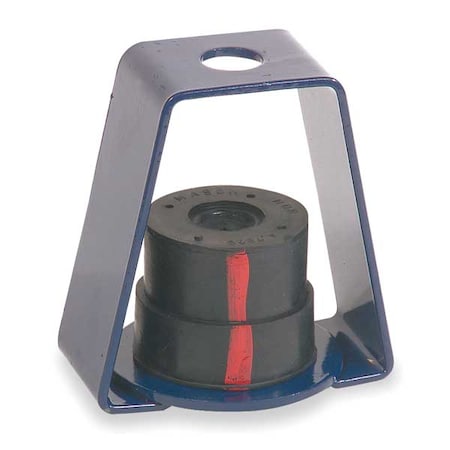 Mason Industries Vibration Isoltr, Neoprene, 115 to 235 lb. 4C971