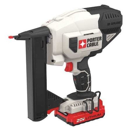 Porter-Cable 20V MAX* Cordless 18 GA Narrow Crown Stapler Kit PCC791LA