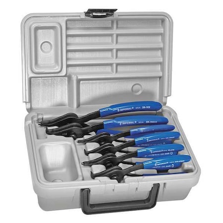 Imperial Retaining Ring Plier Set, 0, 90 Deg, 6 pcs. IR-090K