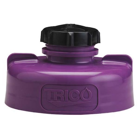 Trico Storage Lid, HDPE, 3.25 in. H, Purple 34436