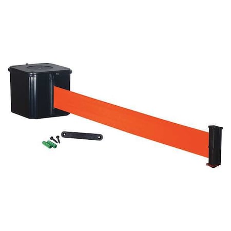 Retracta-Belt Retractable Belt Barrier, 25 ft., Orange WM412SB25-OR-RE
